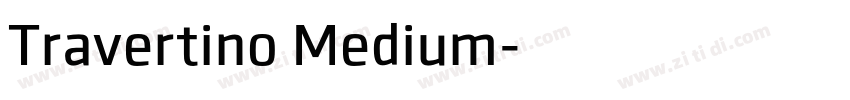 Travertino Medium字体转换